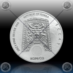 1oz JUŽNA KOREJA 1 CLAY 2021 (CHIWOO CHEONWANG) UNC